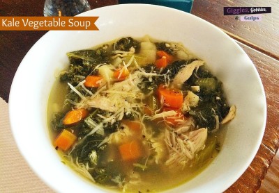 Chicken Kale Vegetable soup