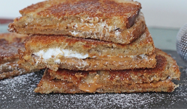 Grilled Fluffernutter Sandwich | Mini Chef Mondays
